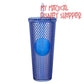 Blue Disneyland Geometric Starbucks Tumbler