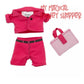 NuiMOs Outfit Pink Power Suit with Laptop Bag