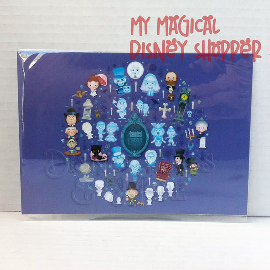 Wonderground Gallery "Mansion of Cute" Disney Postcard - Jerrod Maruyama