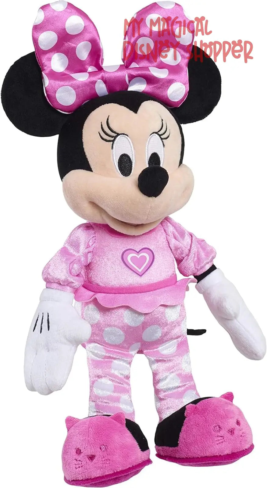 Minnie Mouse Happy Helpers Singing Plush, Officially Licensed Kids Toys for Ages 3 Up by Just Play