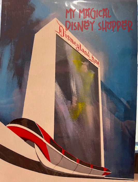 Wonderground Gallery "Disneyland Hotel" Disney Postcard - Michael Murphy