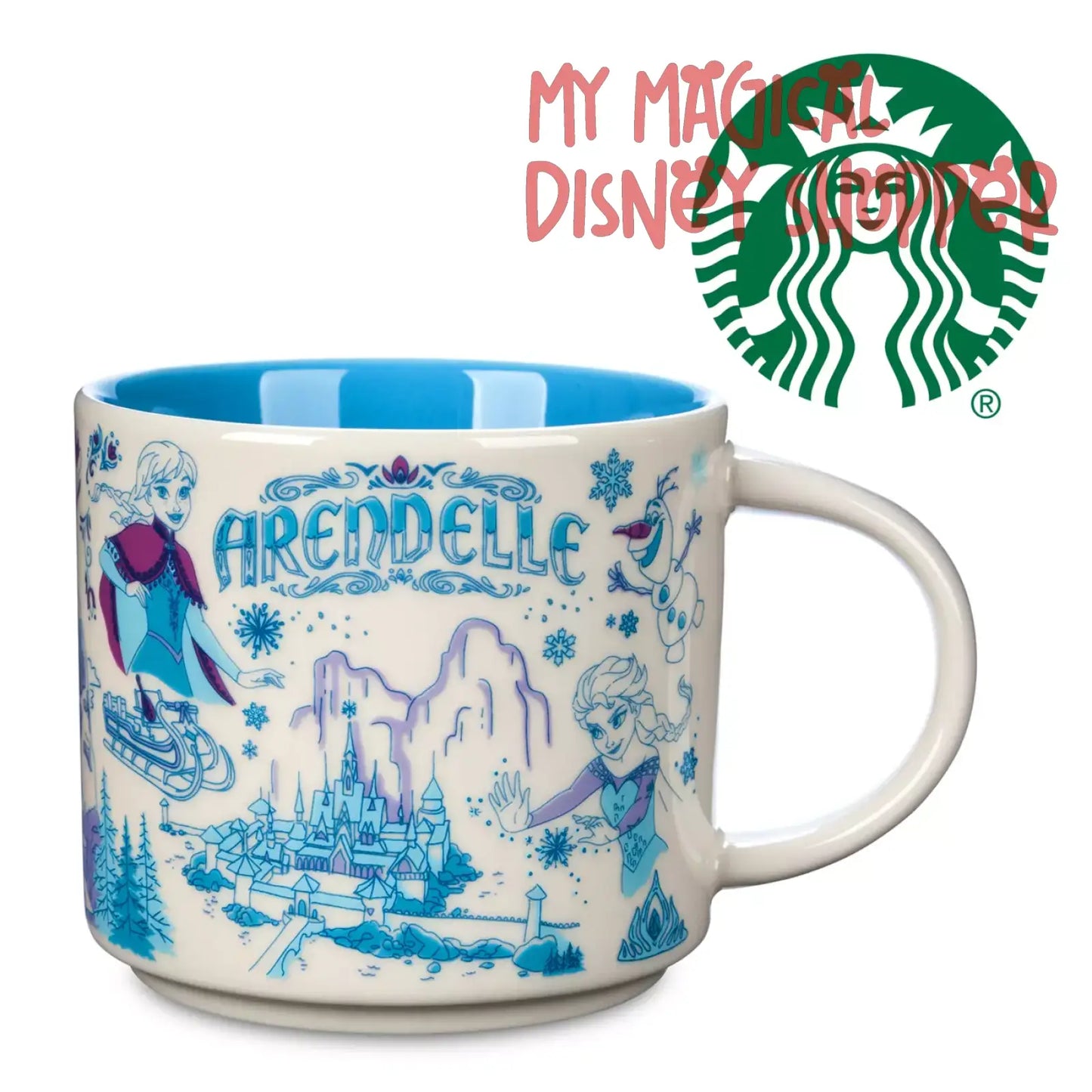 Starbucks Arendelle Been There Series Mug, Frozen