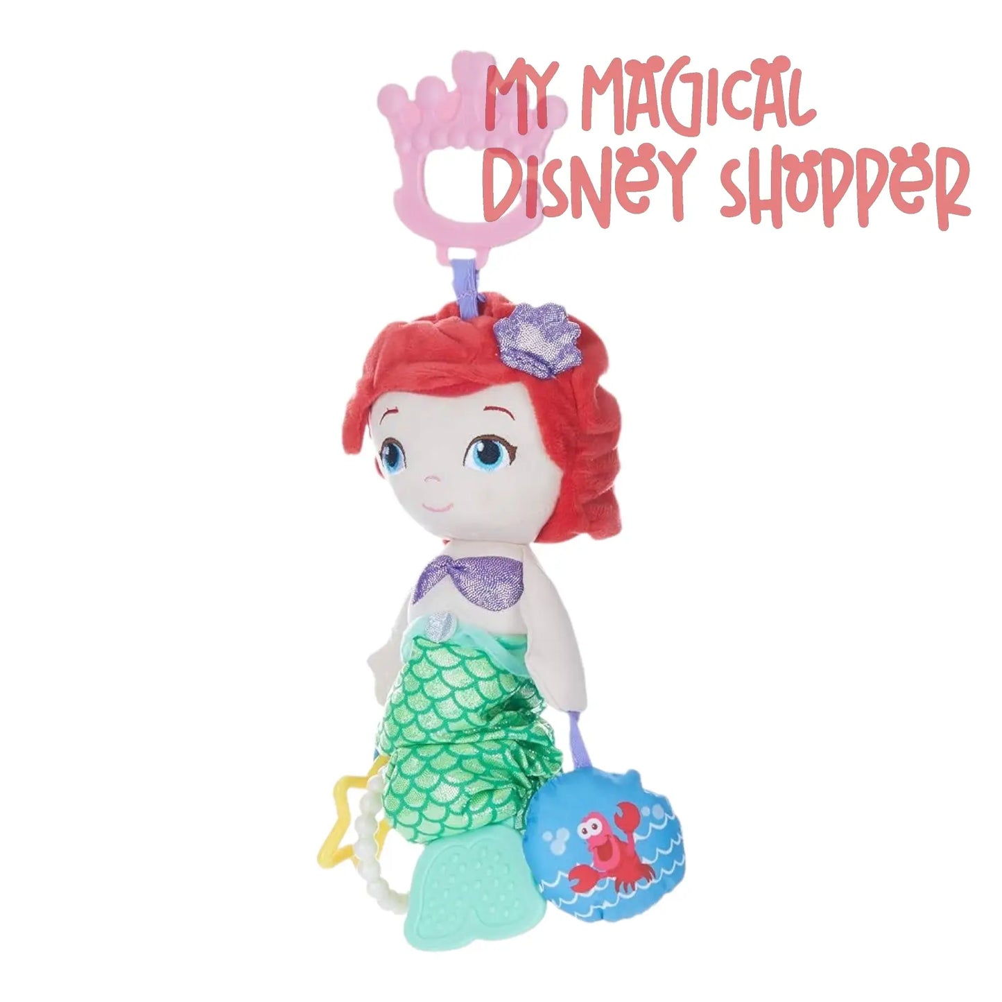 The Little Mermaid 11" Plush Activity Toy
