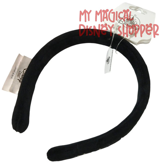 Black Plush Accessory Headband -DIY Own Headband