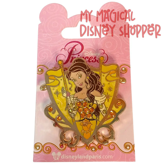 Disneyland Paris Belle Crest Pin