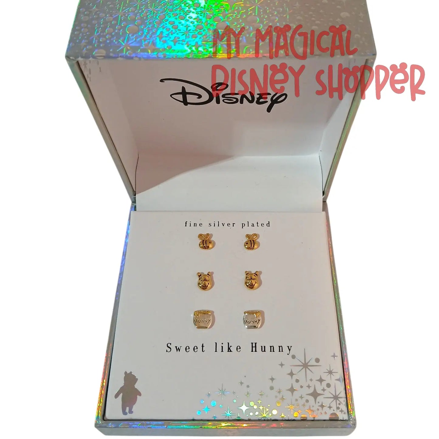 Disney Winnie The Pooh "Sweet Like Hunny" Earrings