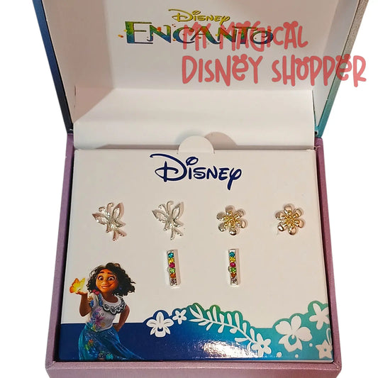 Disney Encanto Girls 3 Piece Stud Earring Set