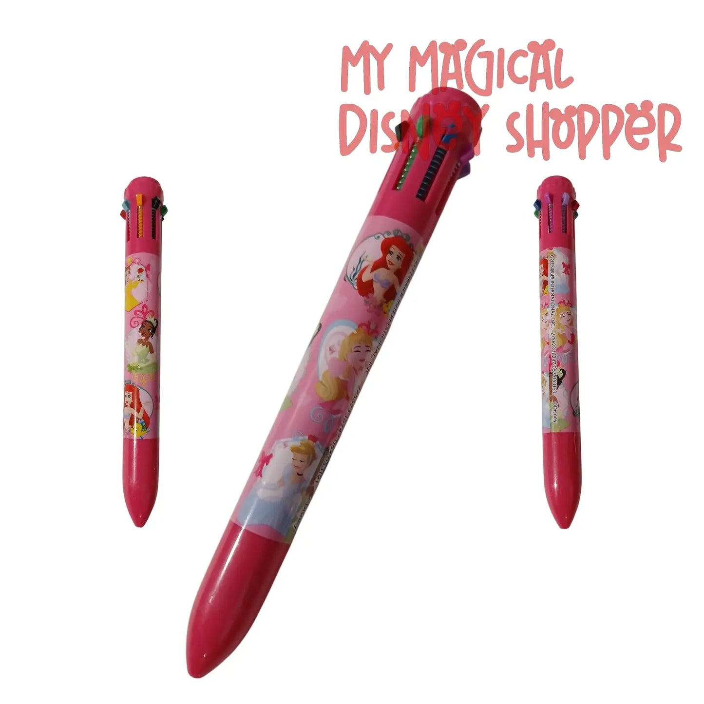 Disney Princess 8-Color Pen 👑✨