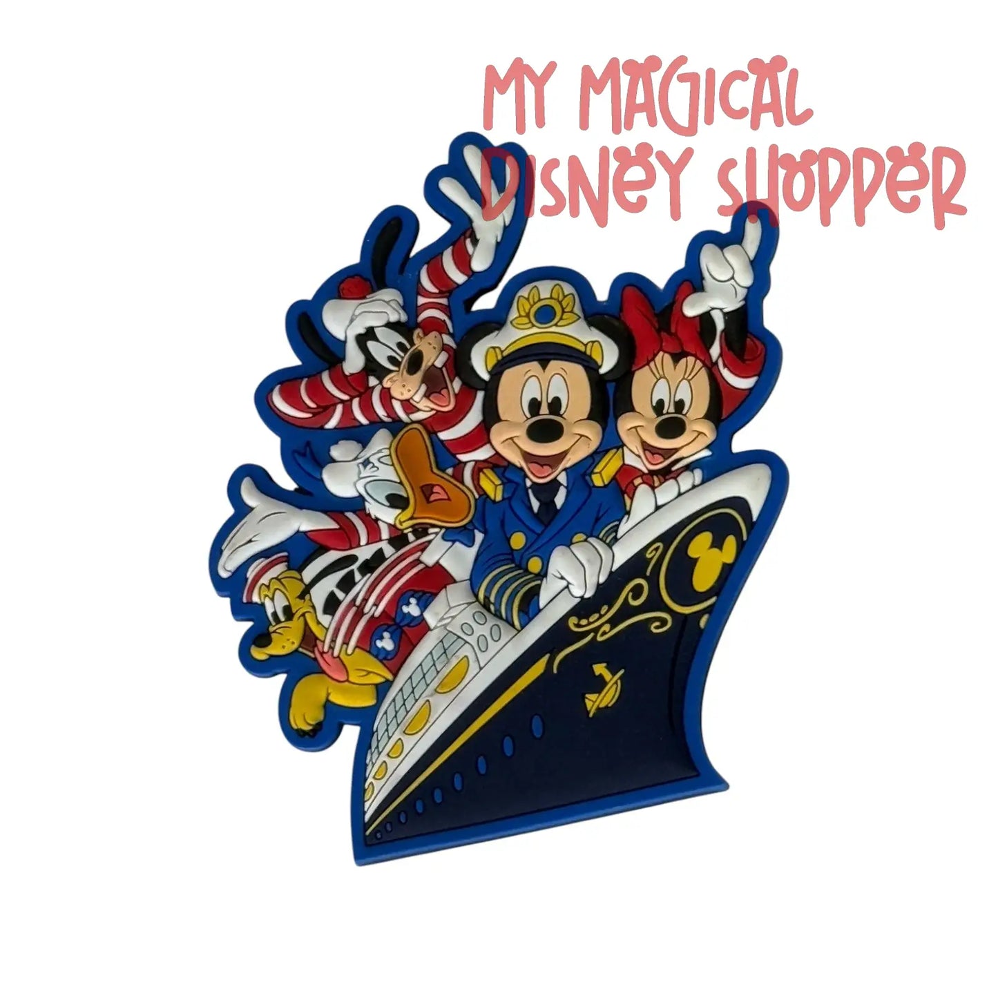 Captain Mickey Mouse & Friends Disney Cruise Line Magnet
