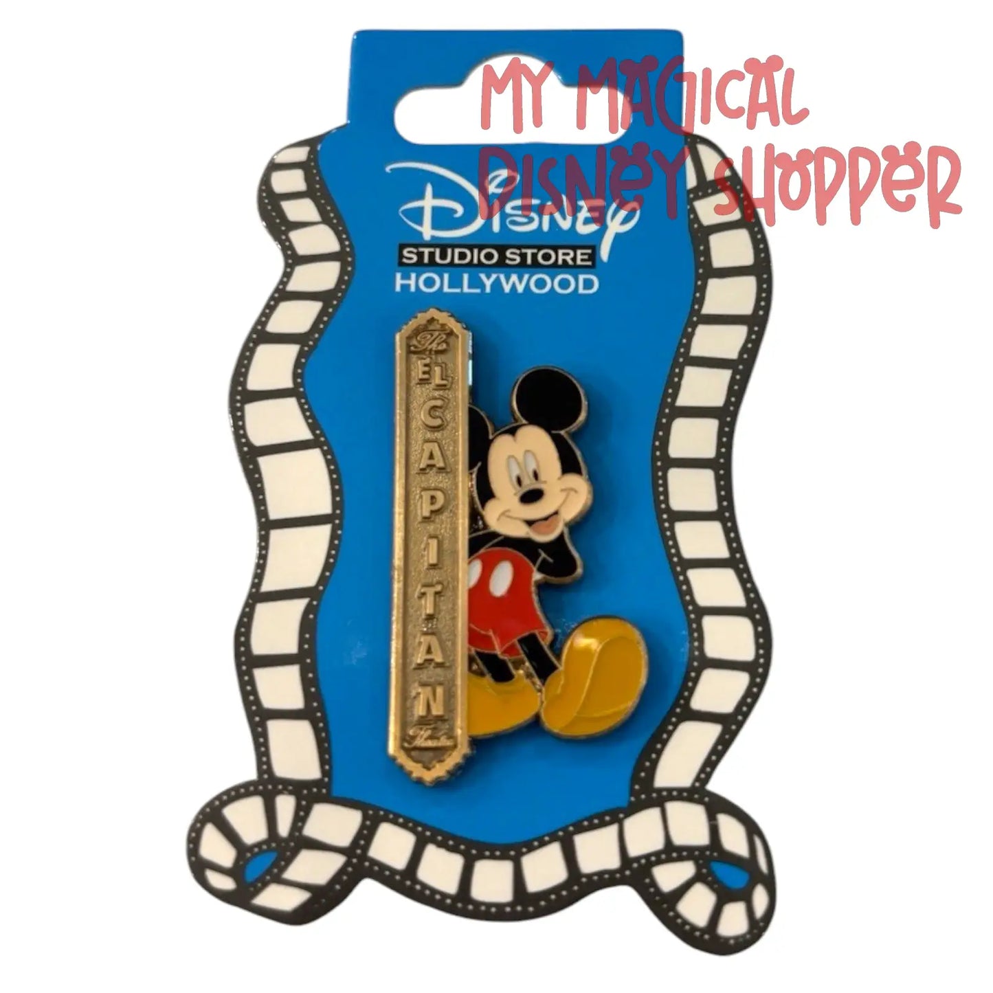 Mickey Mouse Pin - Disney Studio Store Hollywood El Capitan Theater Character Series