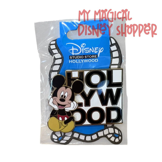 Mickey Hollywood Block Pin - Disney Studio Store Hollywood