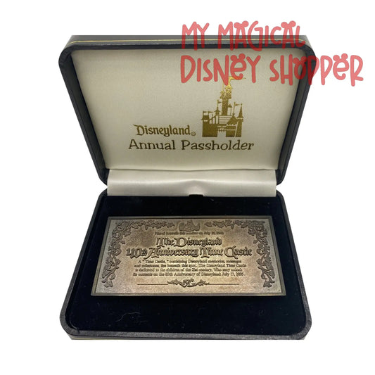 Disney 40th Anniversary Time Castle Annual Pass Holder Pin Limited Edition 4800