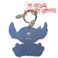 Disney Cruise Line Pirate Stitch Leather Keychain