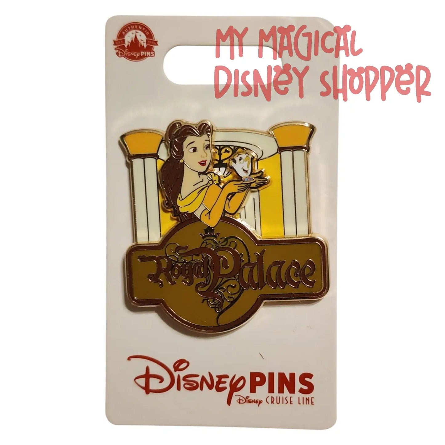 Disney Cruise Line Dream Belle Royal Palace Pin 2024
