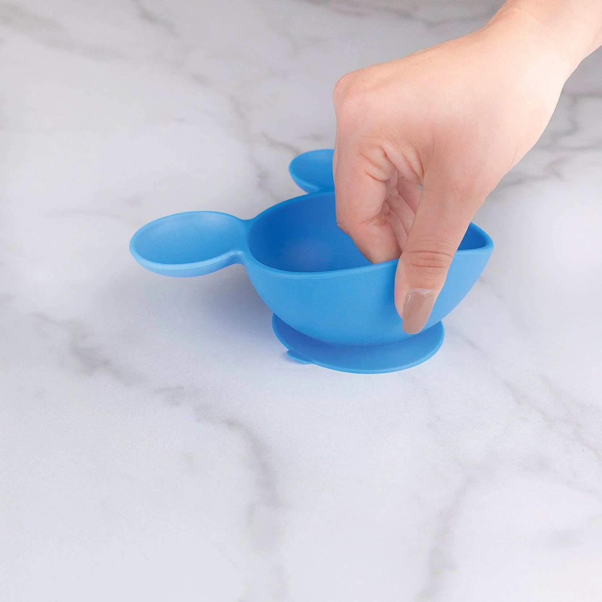 Silicone First Feeding Set: Blue