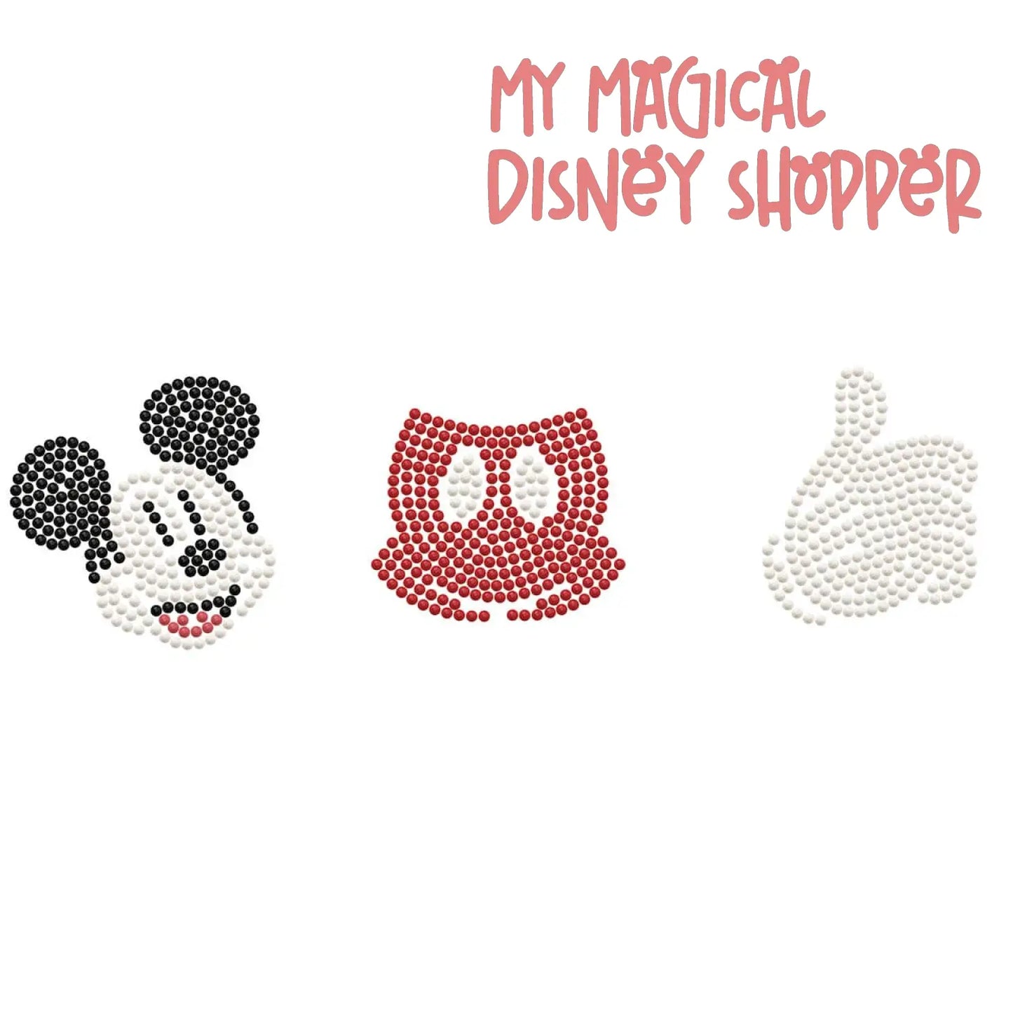 Camelot Dotz 3" Disney Mickey Icons Diamond Painting Sticker Kit