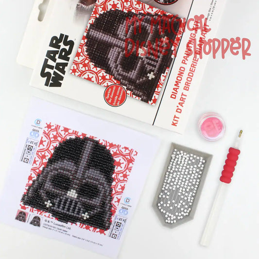 Camelot® Dots Darth Vader Fun Diamond Painting Kit