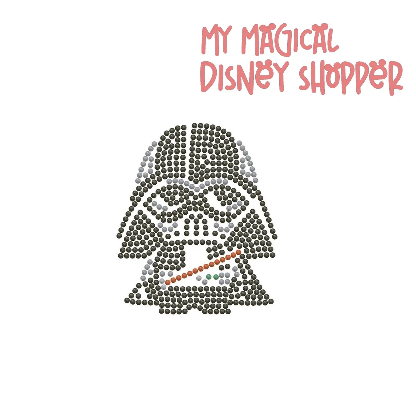 Camelot® Dots Dotzie's® Darth Vader & Lightsaber Pouch Kit, Round Diamonds