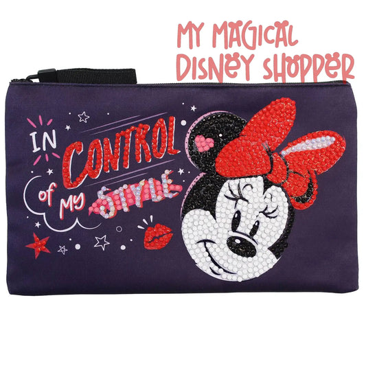 Camelot® Dots DOTZIES® Minnie Mouse Zipper Pouch Kit, Round Diamonds