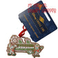Captain Mickey and Minnie Gingerbread Cruise Ship Disney Ornament