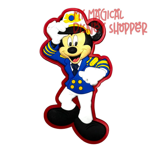 Captain Mickey Mouse Disney Cruise Line Magnet