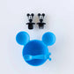 Mickey Mouse Blue Silicone First Feeding Set