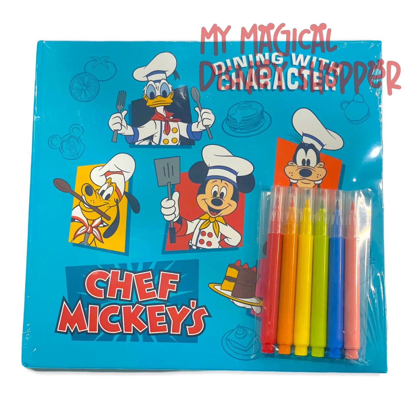 Chef Mickey Mouse Character Autograph Book - Walt Disney World