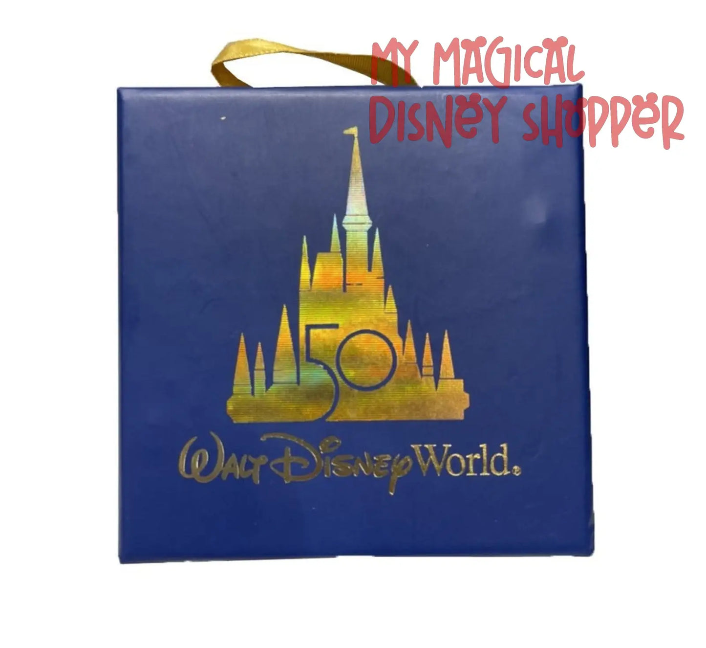 Cinderella Castle 50th Anniversary Earrings and Necklace Set