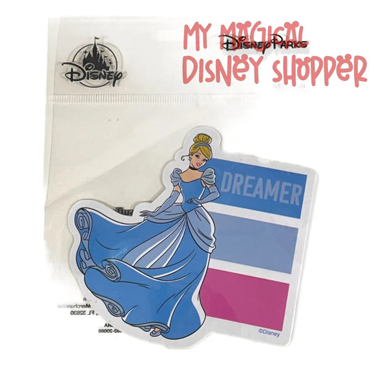 Cinderella Dreamer Princess Sticker