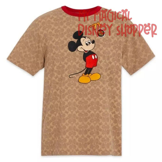 Coach Walt Disney World Disney T-Shirt For Adults - Mickey Mouse