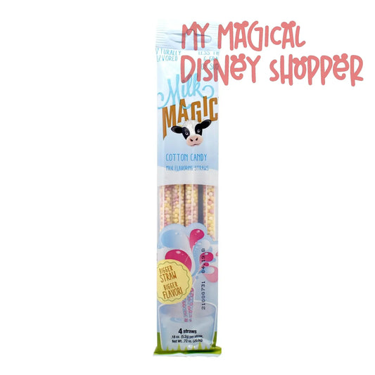 Cotton Candy Milk Magic Straws