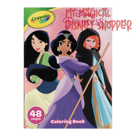 Crayola Disney Princess 48 Page Coloring Book