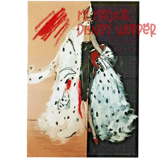 Cruella de Vil Disney Wonderground Gallery Postcard - Jeanette Gestrost