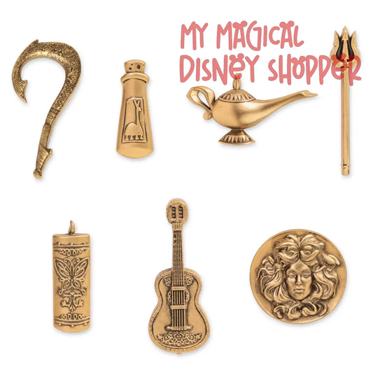 D23-Exclusive Magic & Mystery – Enchanted Objects Mystery Pin Blind Pack – 2-Pc.