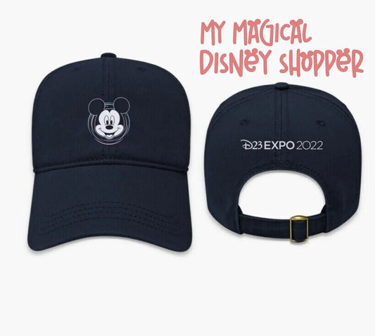 D23 Expo 2022 Exclusive Mickey Disney Baseball Hat