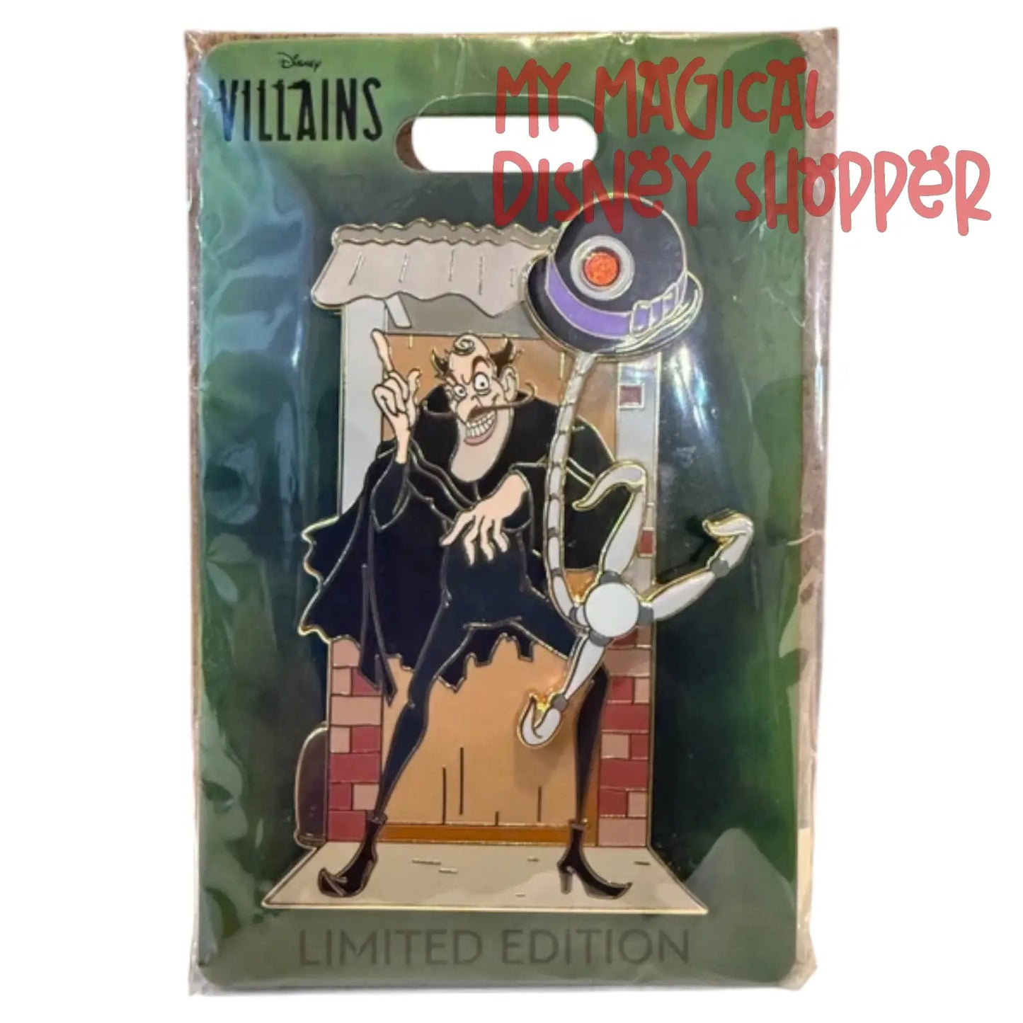 D23 Expo 2024: Disney Villains Collection - Bowler Hat Guy - Walt Disney Imagineering