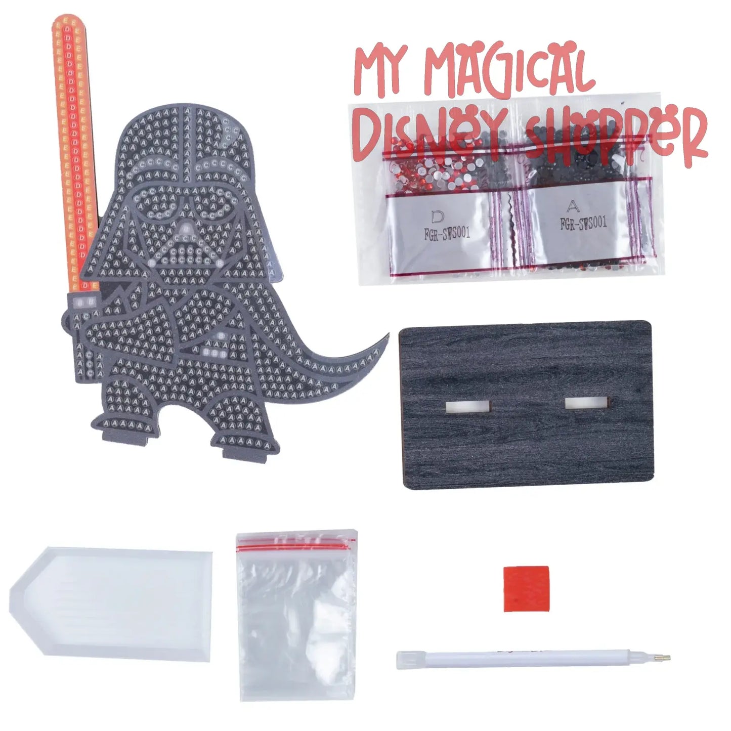 Darth Vader Crystal Art Buddies Kit