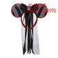 Darth Vader Veil Disney Minnie Ear Headband - Star Wars