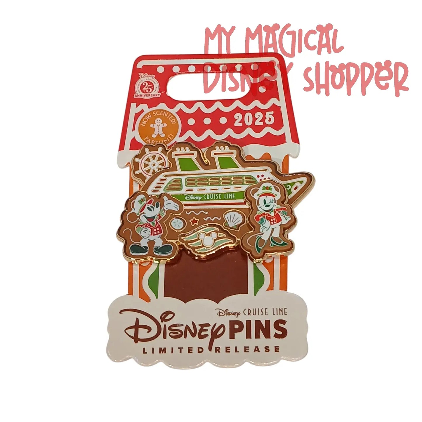 DCL Disney Cruise Line Gingerbread Pin