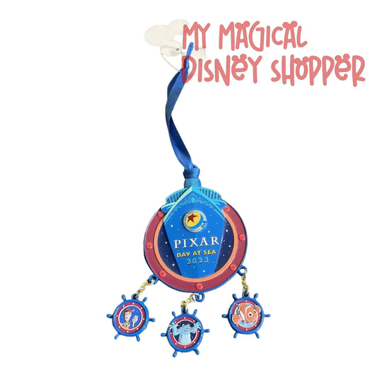 DCL Pixar Day At Sea Inaugural Sailing 2023 Ornament - Disney Cruise Line
