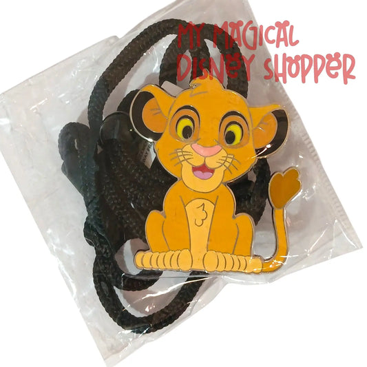 Destination D23 Disney 100 Simba Bolo Lanyard LE 300