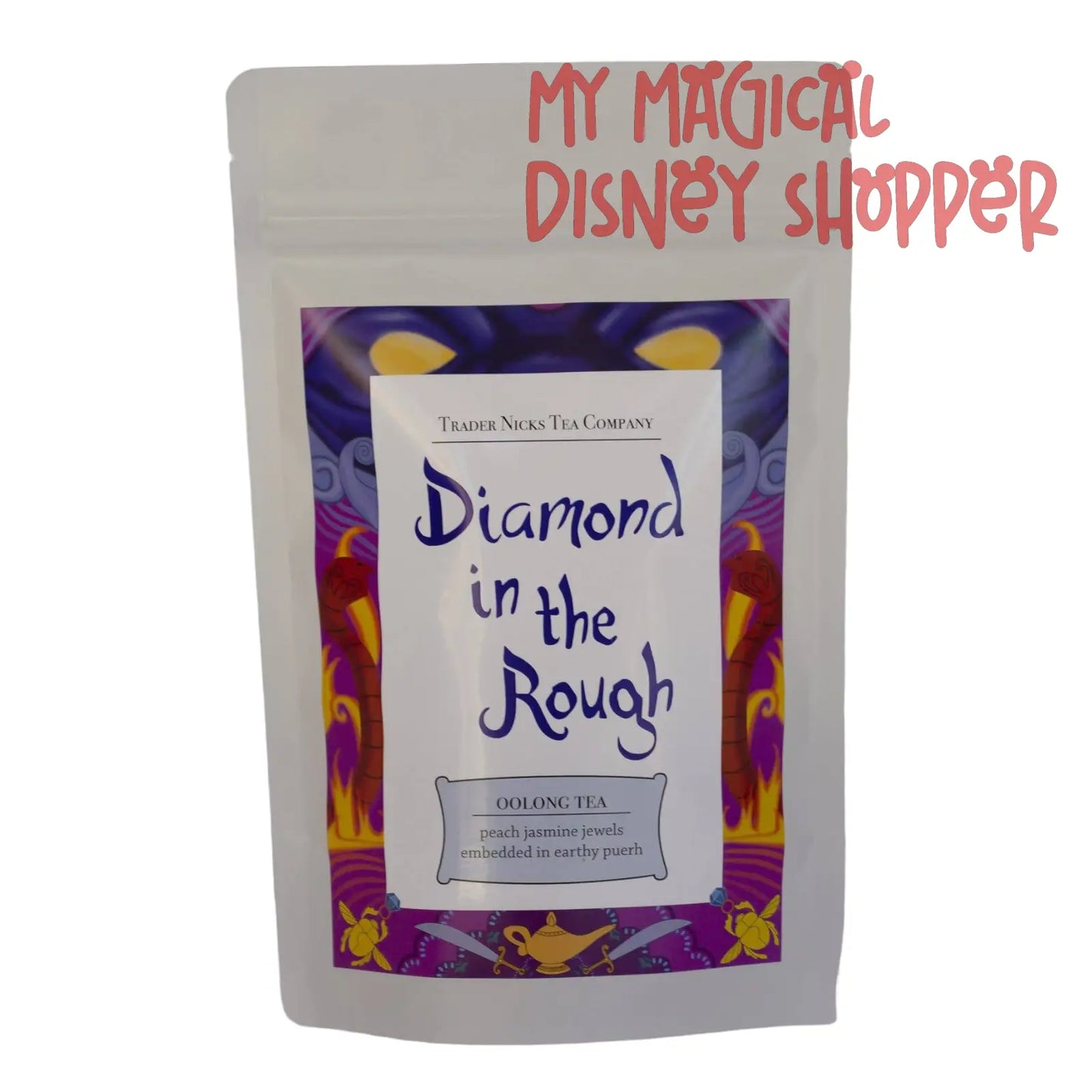 Diamond in the Rough Jasmine Peach Oolong Tea