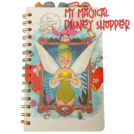 Disney 100 Peter Pan Tinker Bell & Captain Hook Frame Tab Journal