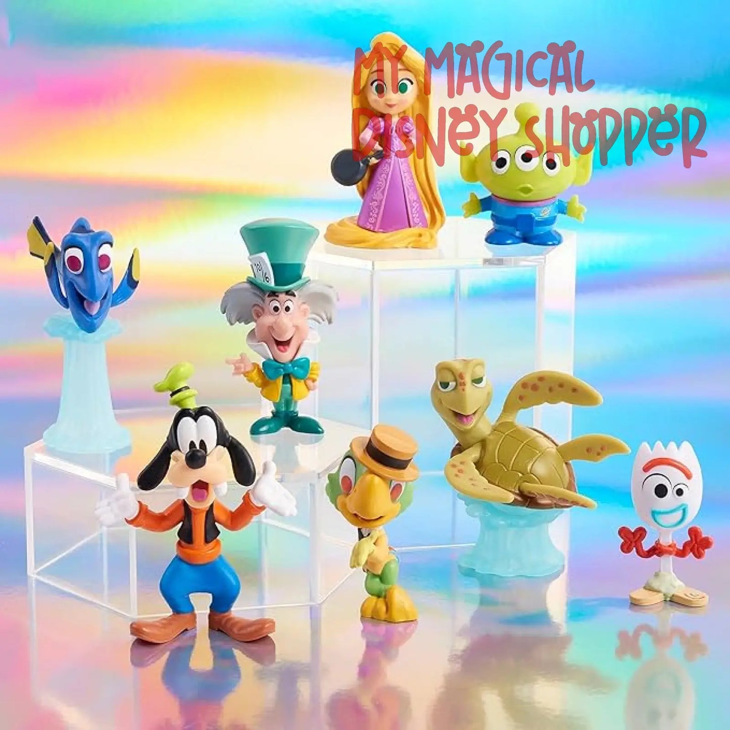 Disney100 Years of Laughter Celebration Collection – 8-Figure Pack (Limited Edition)