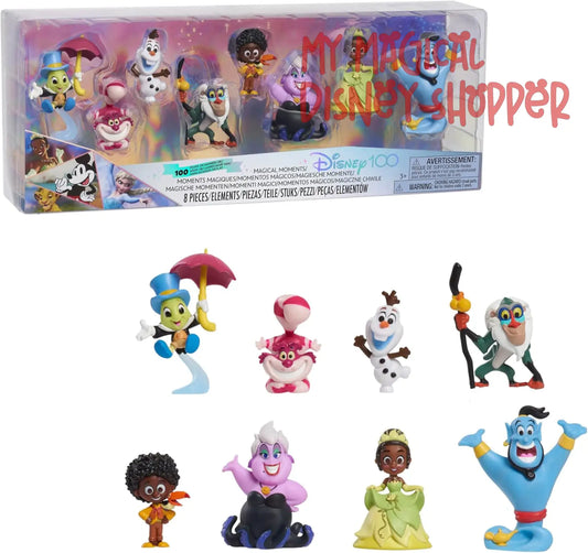 Disney 100 Years of Magical Moments 8 Piece Figure Set