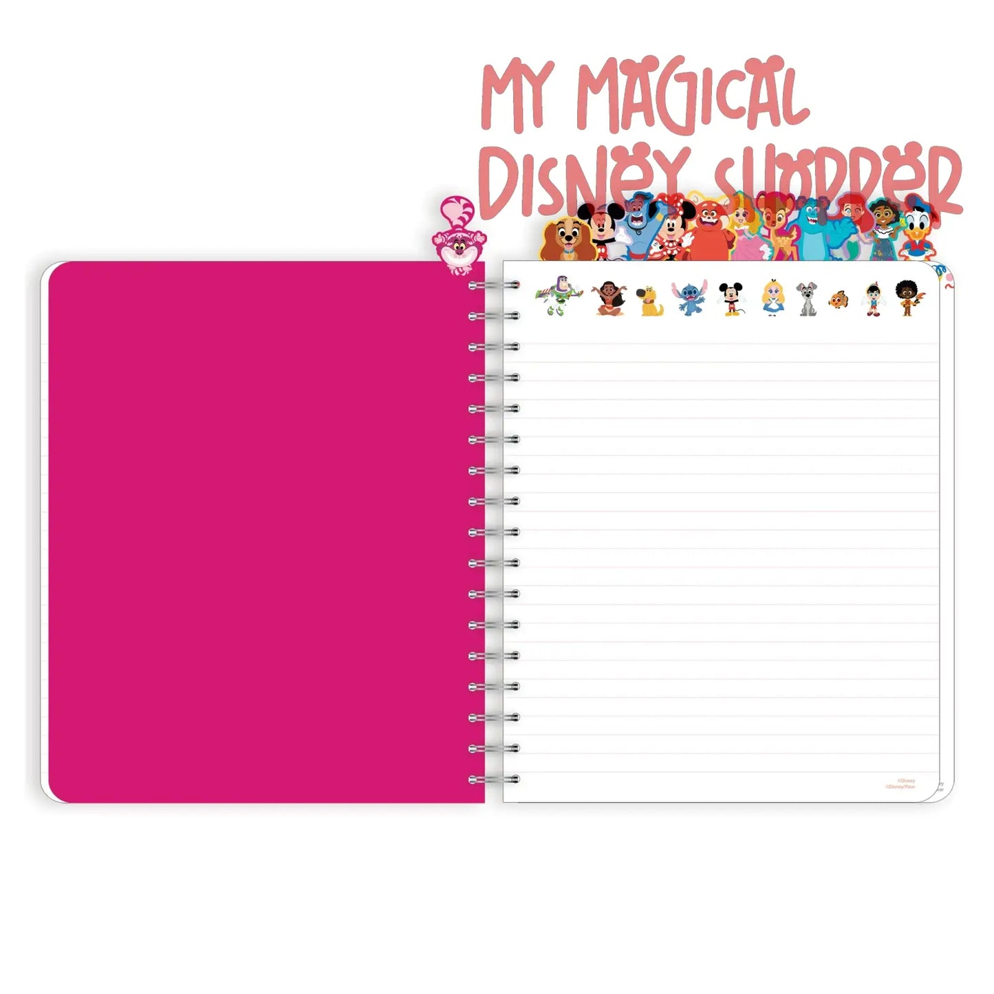 Disney 13-Month Undated Planner with Tabs, 184 Pages