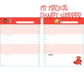 Disney 13-Month Undated Planner with Tabs, 184 Pages