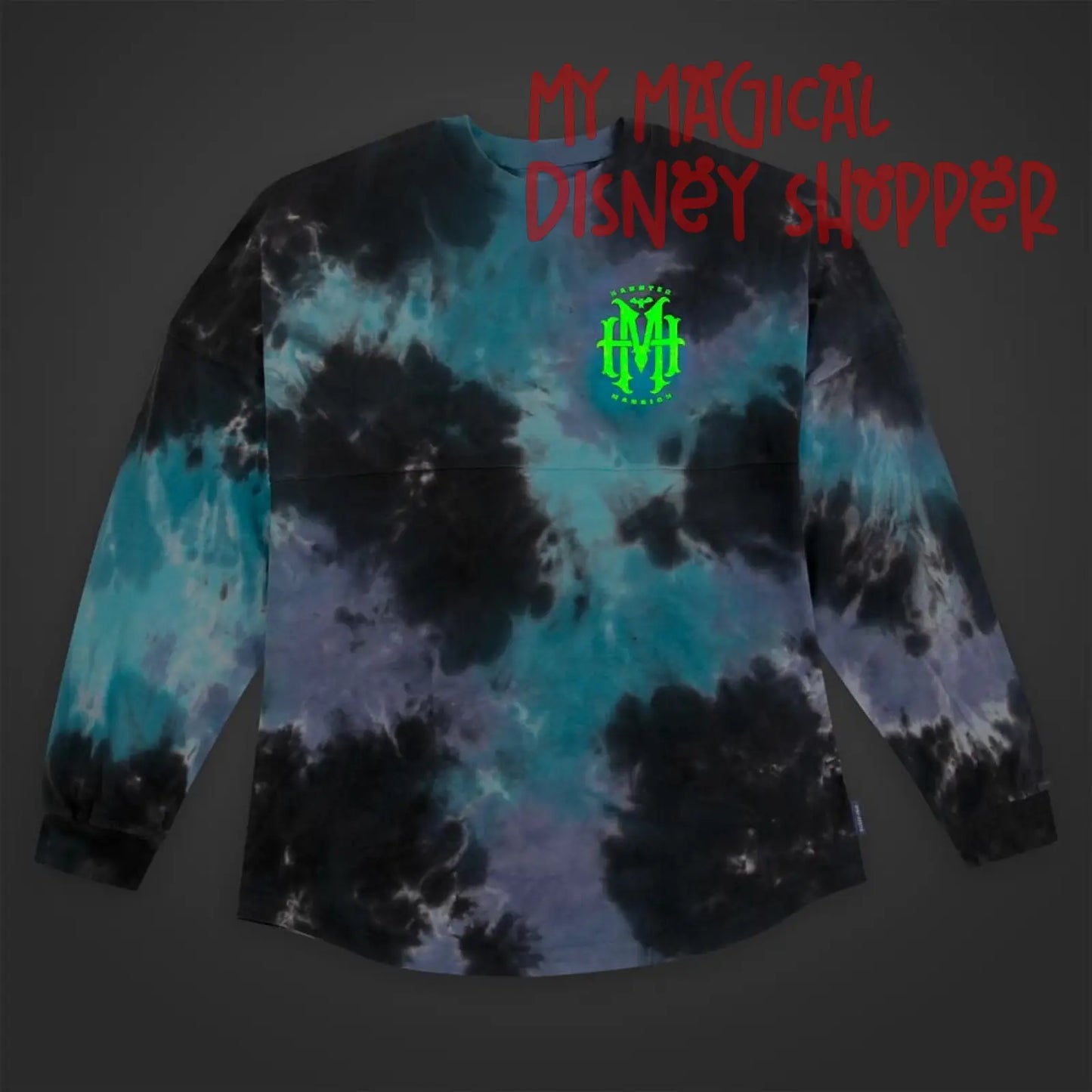 Madame Leota Disney Adult Spirit Jersey - The Haunted Mansion - Glow In The Dark