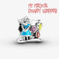 Alice in Wonderland & The Mad Hatter's Tea Party Pandora Charm