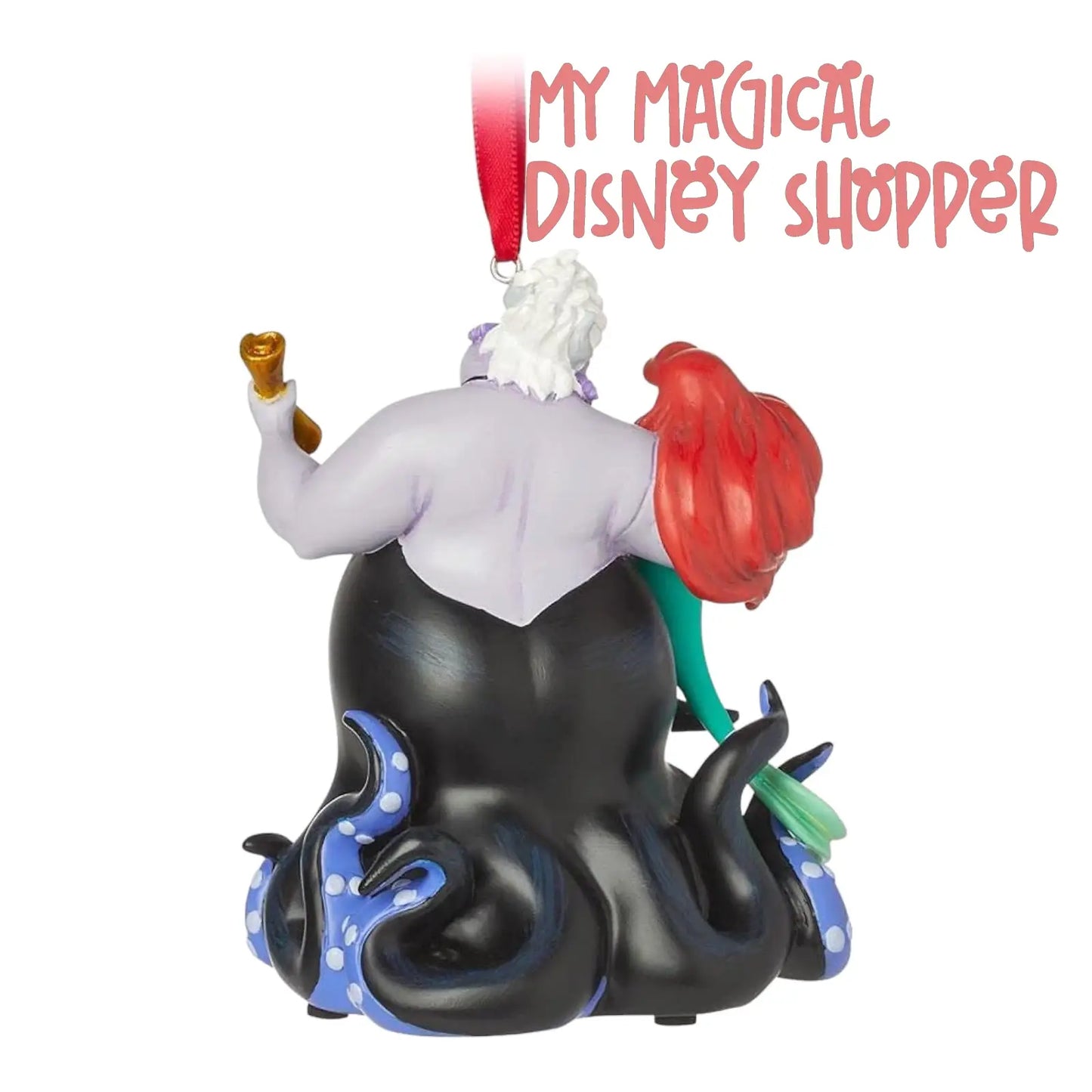 Disney Ariel and Ursula Singing Hanging Ornament - The Little Mermaid